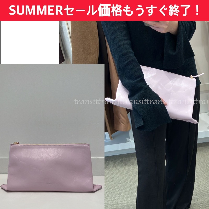 直営店買付 JIL SANDER ジルサンダー クラッチ バッグ
