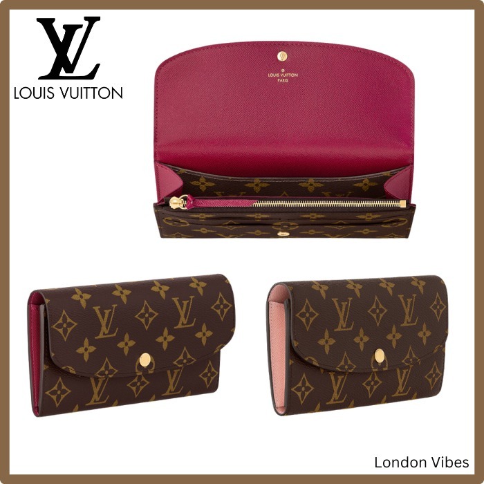 可愛い♪ Louis Vuitton ポルトフォイユ エミリー モノグラム