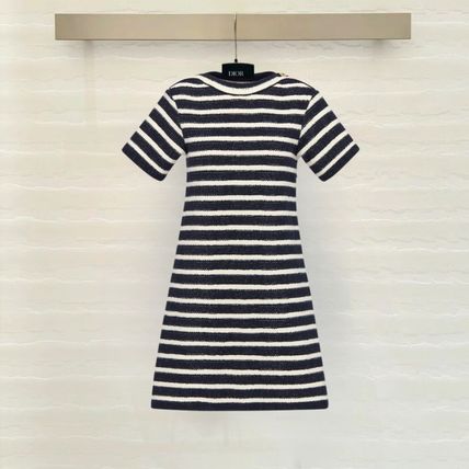 ネイビー（紺）系 Dior(ディオール) ワンピース(レディース