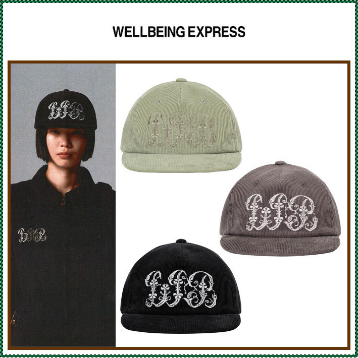 【WELLBEING EXPRESS】 Corduroy Cap / 追跡付