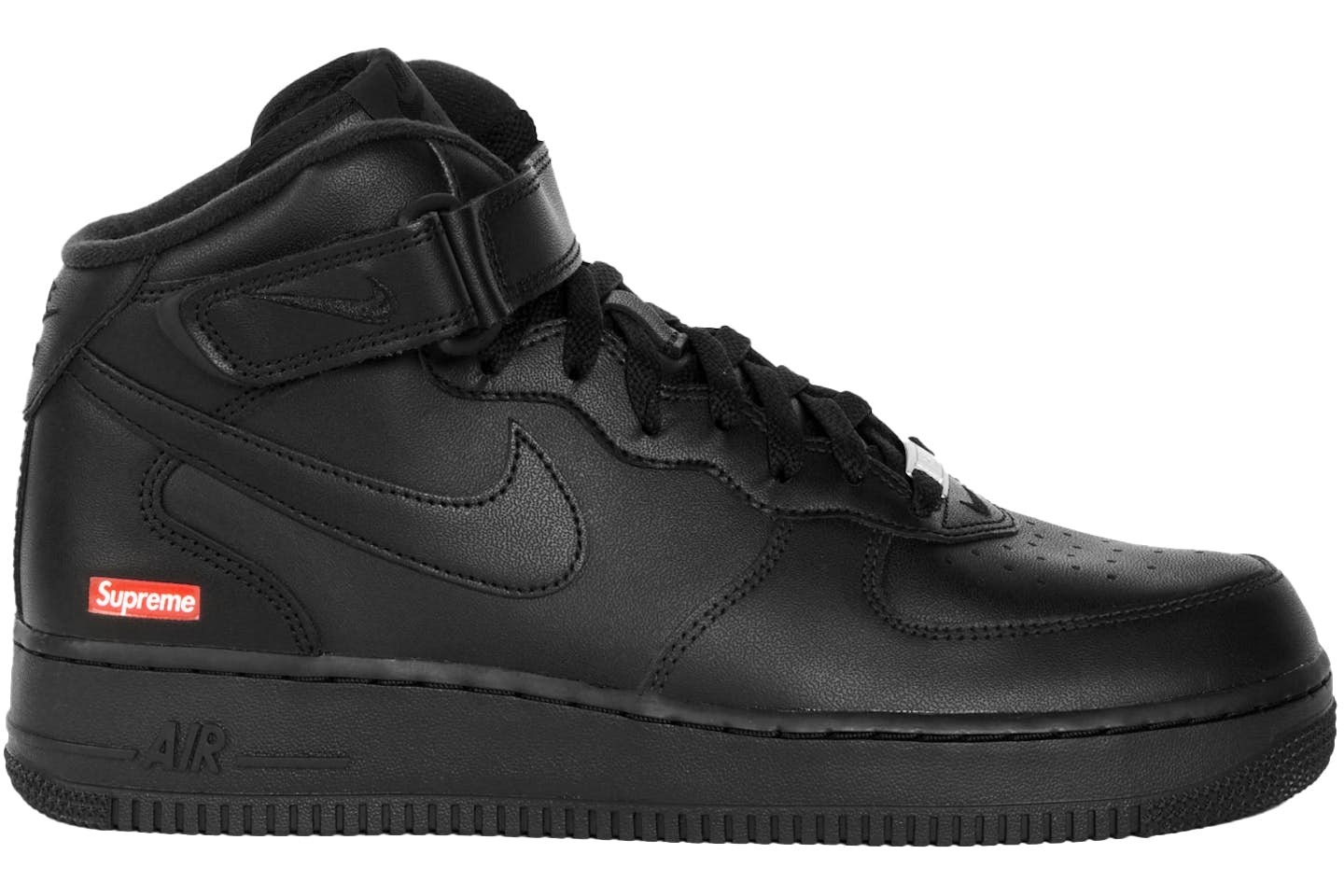 スニーカー Nike Air Force 1 Mid Supreme Black