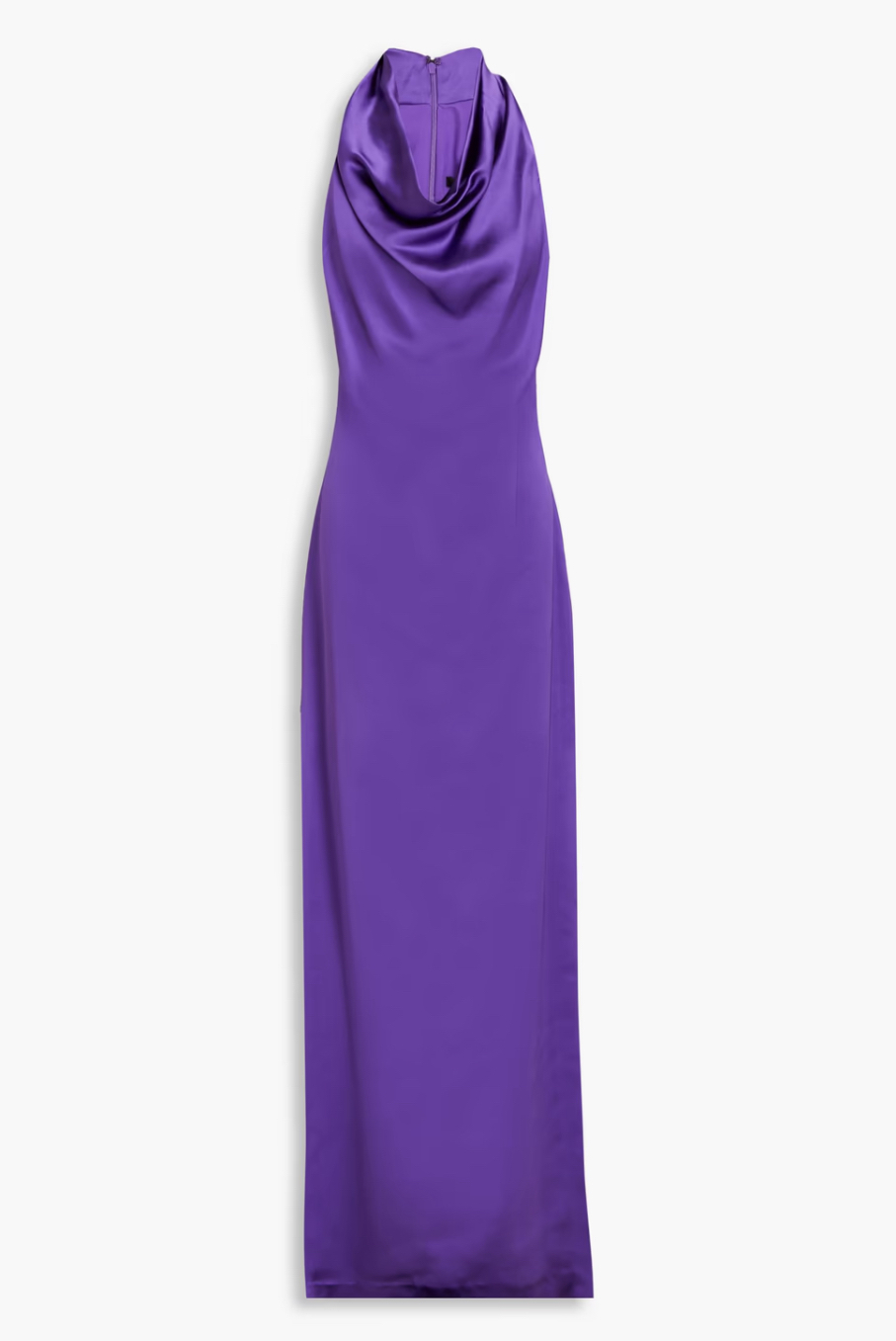 サテン★ドレープ入り★スリット★ワンピース★ BADGLEY MISCHKA サテン☆ドレープ入り☆スリット☆ワンピース☆ BADGLEY MISCHKA