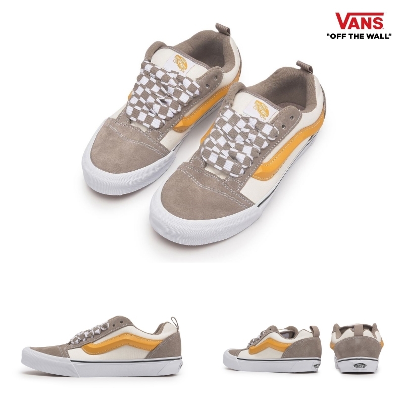 VANS スニーカー ニュースクール NEW SKOOL メガチェック グレー
