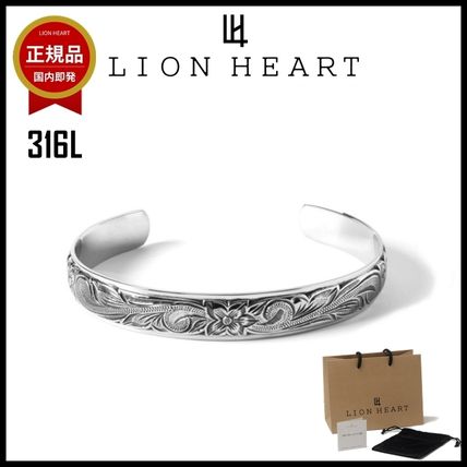 【即発】LION HEART バングル ブレスレット メンズ SV925 ソード ライオンハート バングル ブレスレット メンズ プルメリア