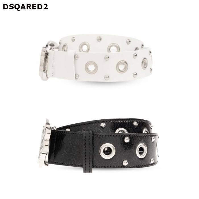 ◆DSQUARED2◆ ゴシック ロゴ バックル ベルト