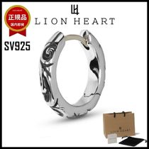 【即発】LIONHEART ピアス メンズ クラッチ SV925 タテガミスク