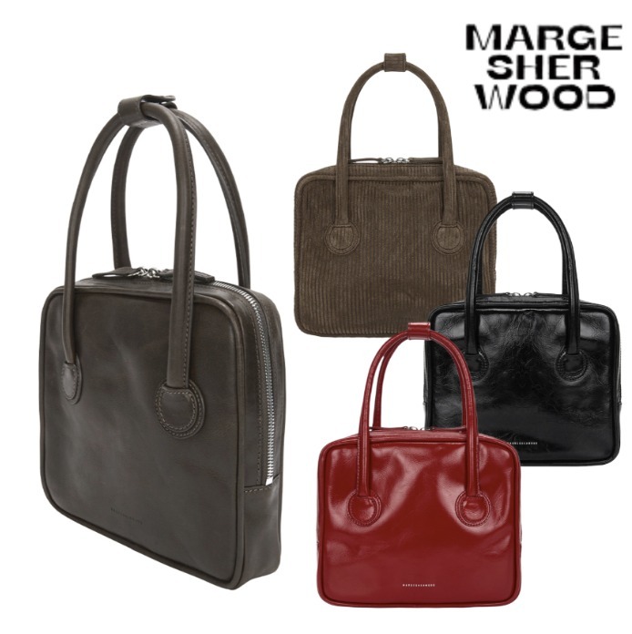 韓国【MARGE SHERWOOD】PIPING SLIMTOTE ピッピングスリムトート