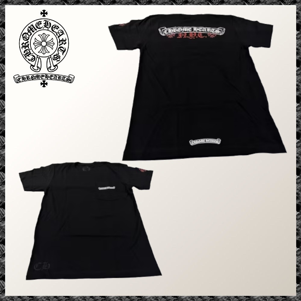 在庫少◆送料込♪【CHROME HEARTS】NYC 限定 Tシャツ ブラック