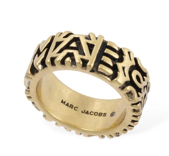 MARC JACOBS】マークジェイコブス Monogram リング 指輪・リング