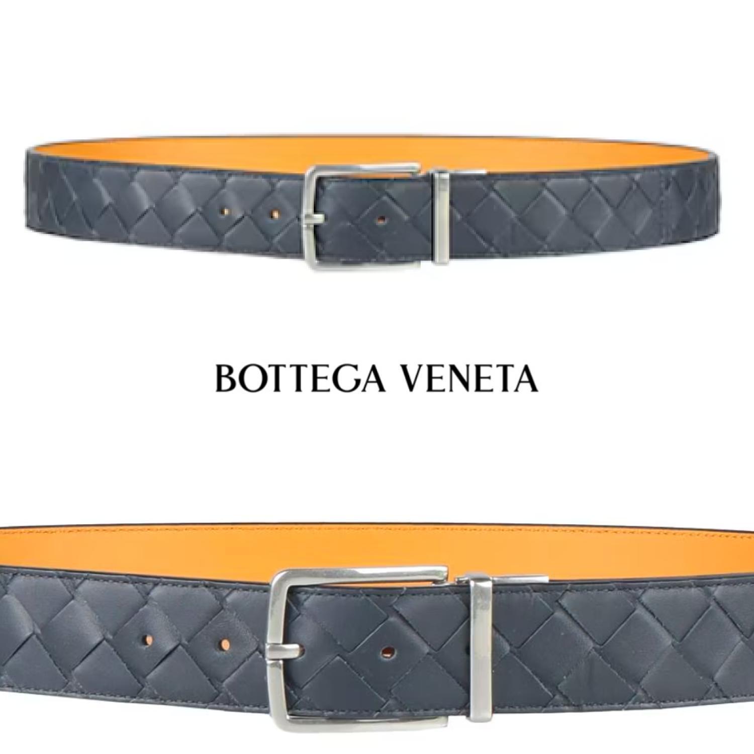 おすすめ☆大人気【BOTTEGA VENETA】 レザーベルト