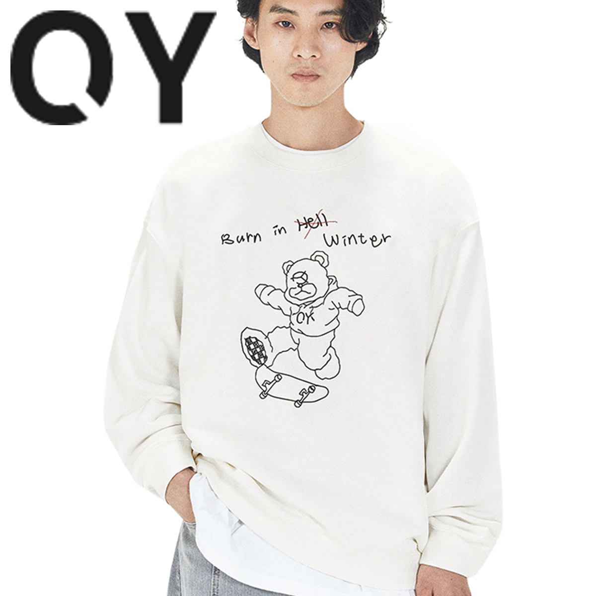 ★OY★SKATEBOARDER ODOLLY MTM - WHITE★正規品/韓国直送料込