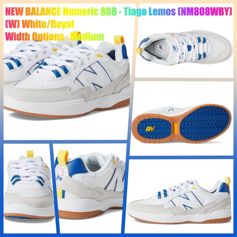 ★ニューバランス★(W) Numeric 808 - Tiago Lemos★White/