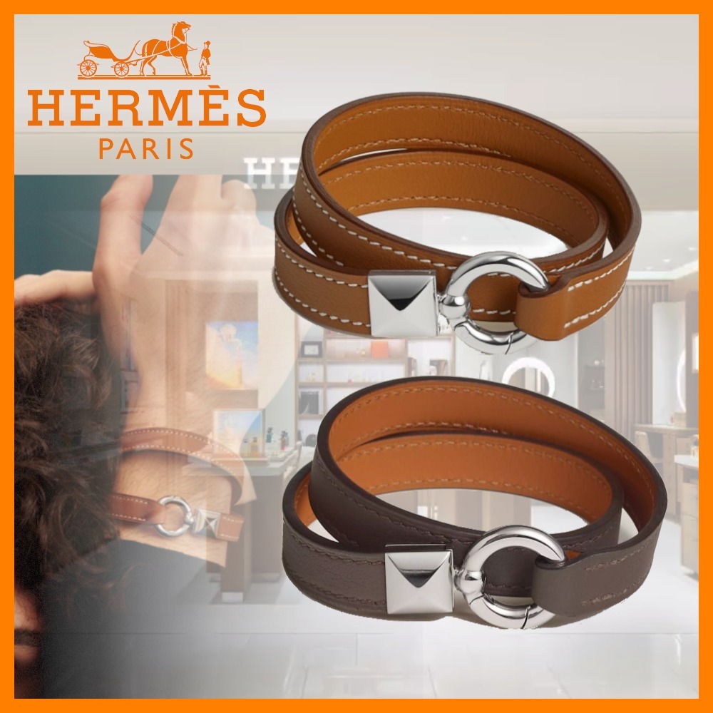 【恋人とお揃いでも♪】HERMES ブレスレット