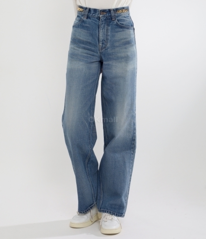 CELINE｜JEANS ( KITTY JEANS IN PISMO WASH DENIM (2N92320
