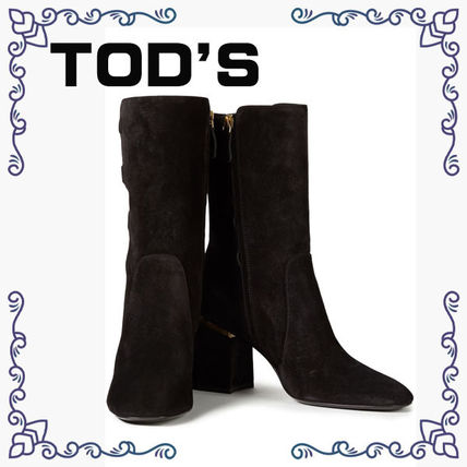 【TOD'S】スエード アンクルブーツ スナップボタン付き TOD'S TODS トッズ ショートブーツ XXW0ZP0R790F59 レディース