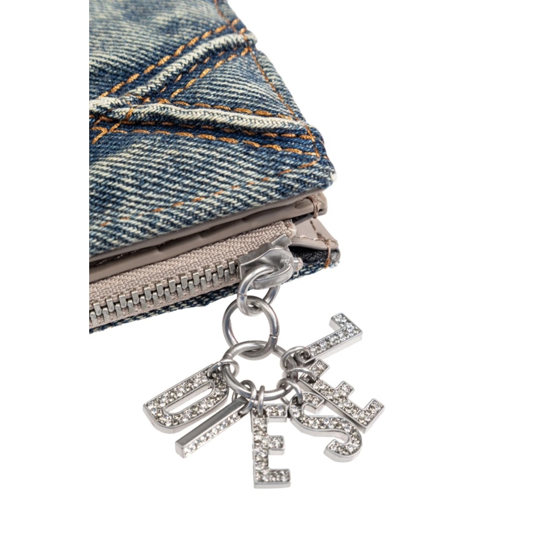 DIESEL ディーゼル Charm D-BI Gold Zip II 財布 (DIESEL