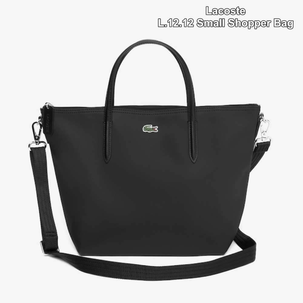 LACOSTE★IZZIE Tote Cross Bag★プチピケPVC★早期完売