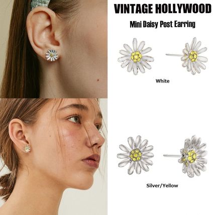 VINTAGE HOLLYWOOD★Mini Daisy Garden Ring Earrings ピアス VINTAGE HOLLYWOOD】Mini Daisy Garden Ring Earrings ピアス