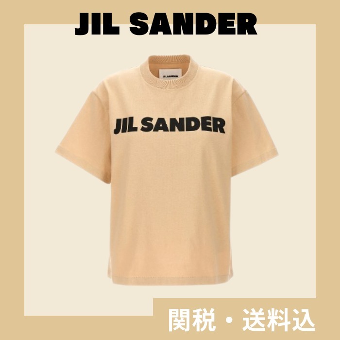 Jil Sander+ ロゴ プリント クルーネック T シャツ
