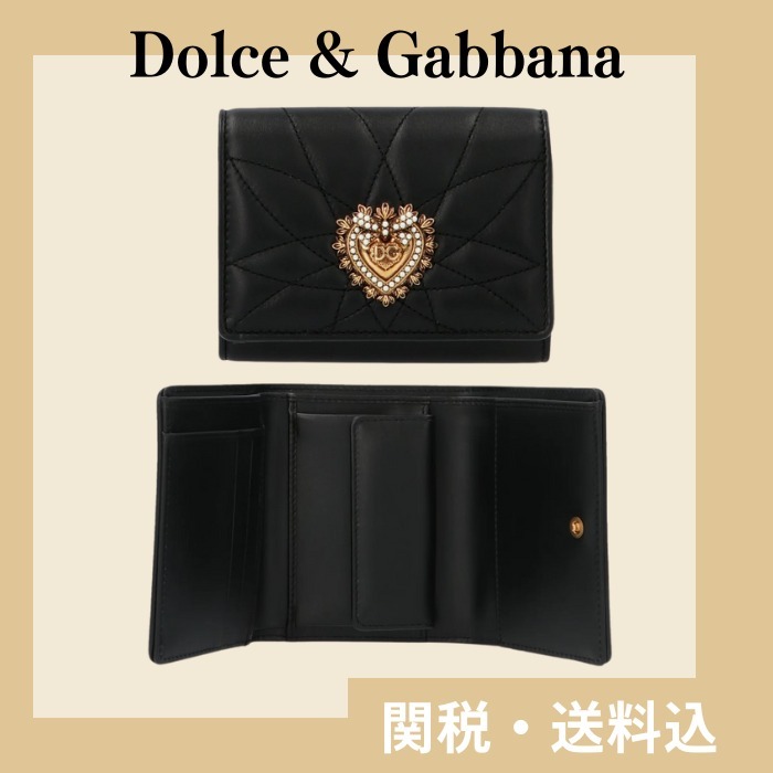 Dolce & Gabbana Devotion キルティング スモール ウォレット