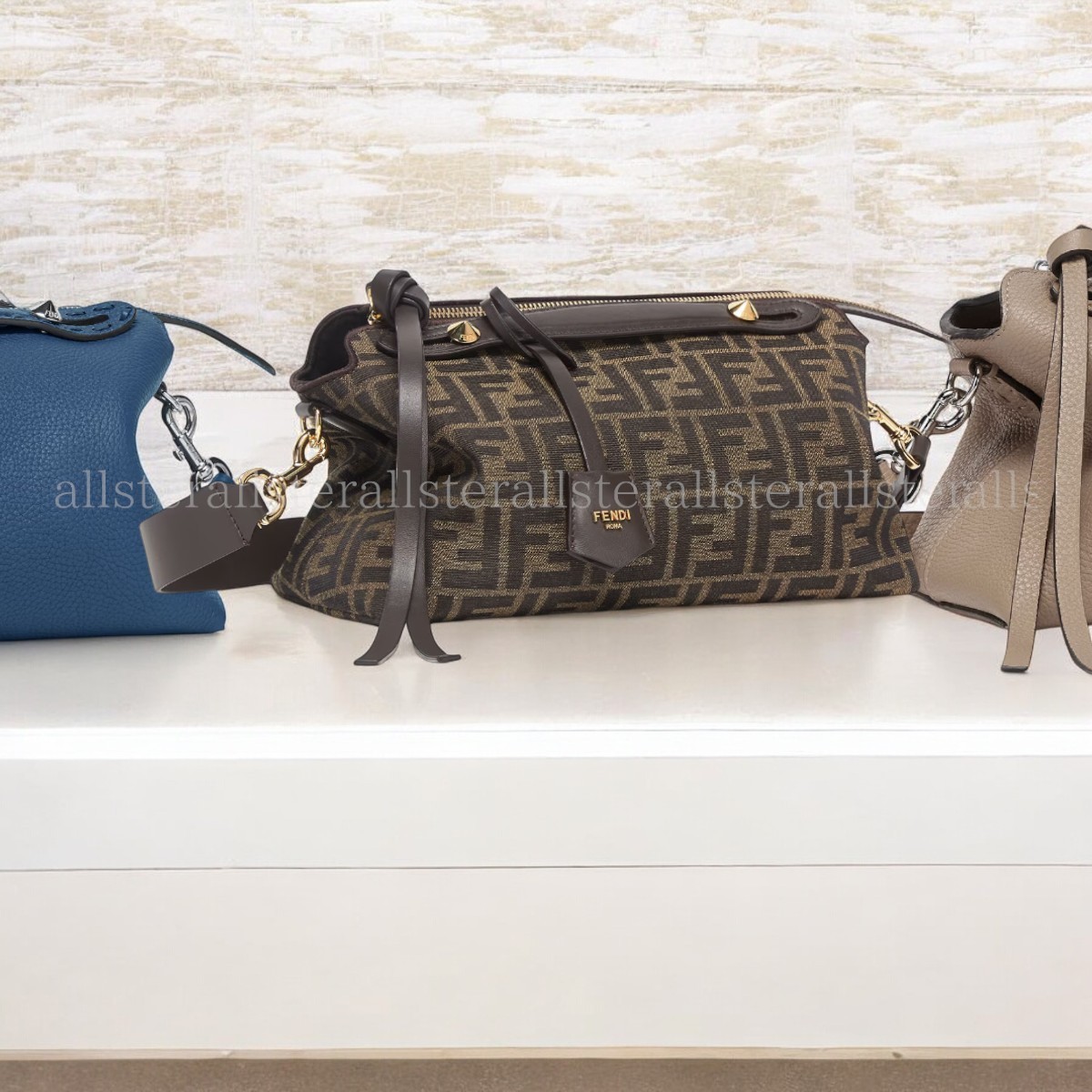 FENDI フェンディジャカード バイ ザ ウェイ ミディアムバッグ