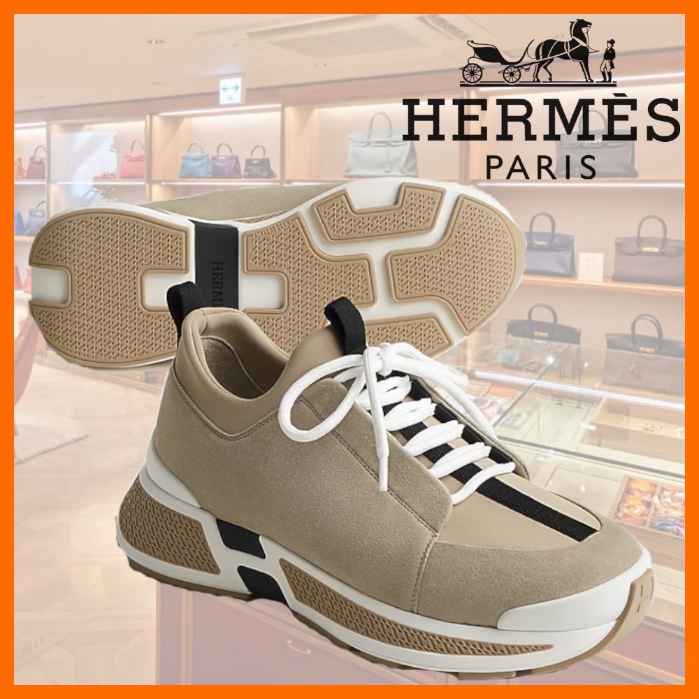 【お洒落カジュアル♪】 Hermes ジャスト スニーカー