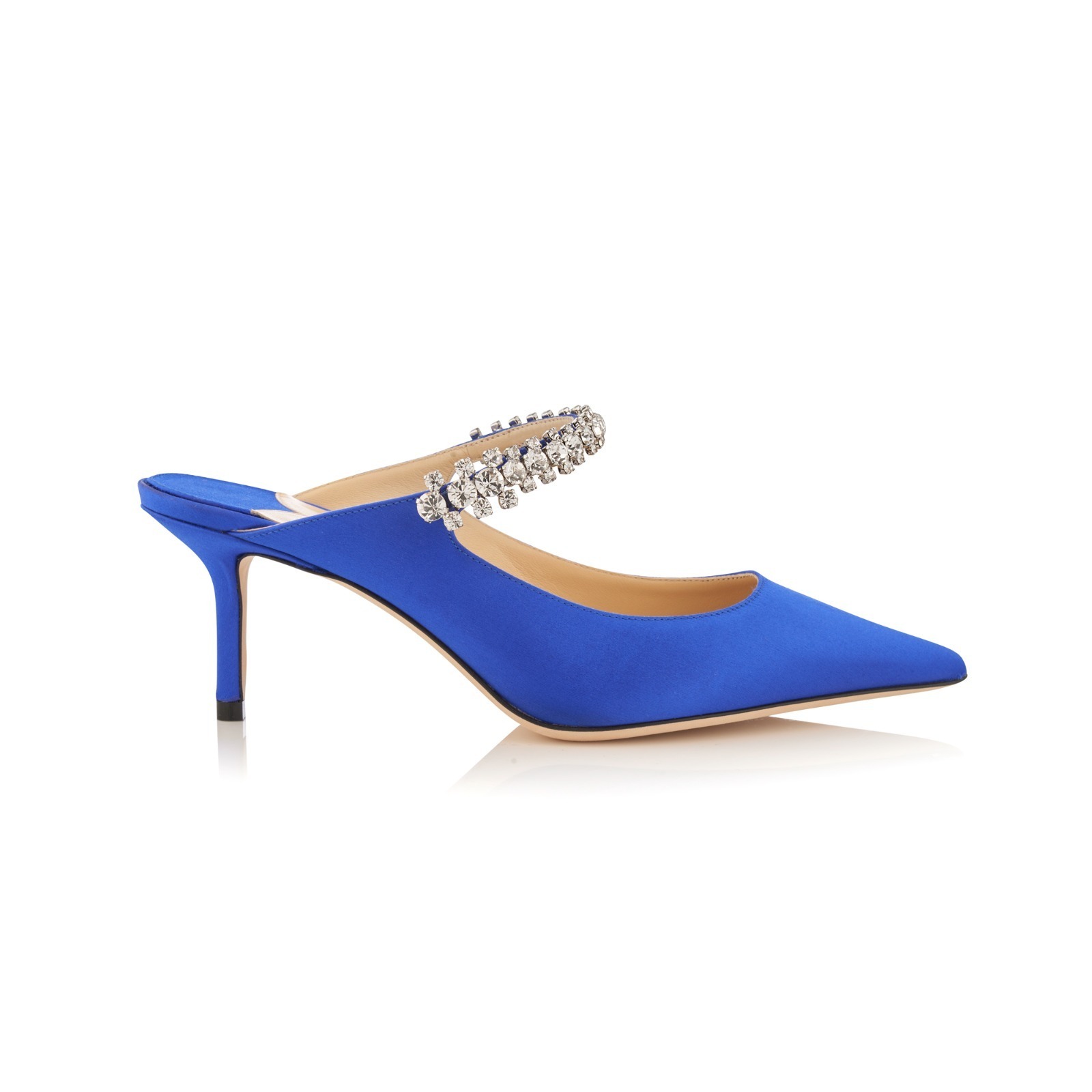 【JIMMY CHOO】Bing 65 - Satin - Ultraviolet★関税送料込み