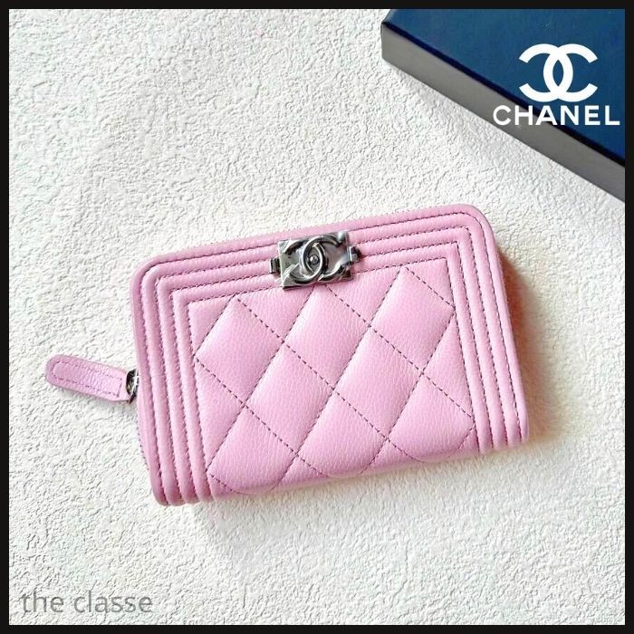 プレゼントにも♡BOY CHANEL シャネル ジップ コインケース