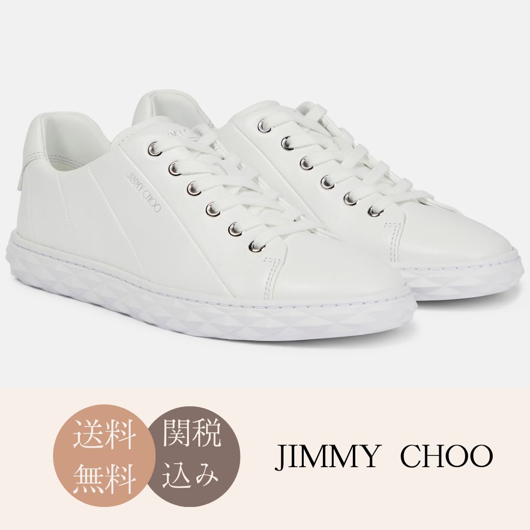【JIMMY CHOO】 ダイヤモンドライトマキシ/Fスニーカー