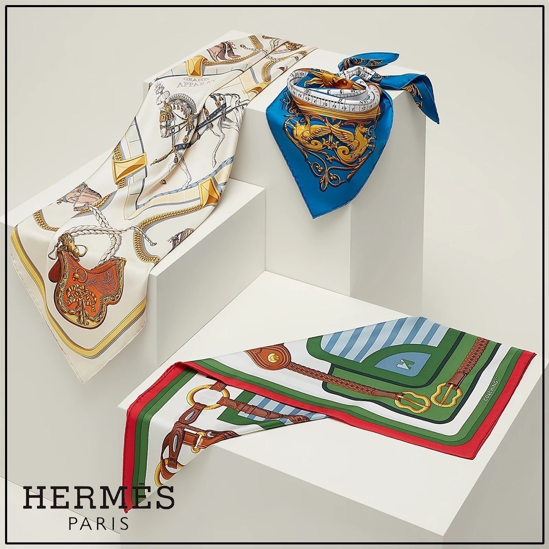 荷物がファッションに生まれ変わる】HERMES 傘 ≪Pluie de H≫