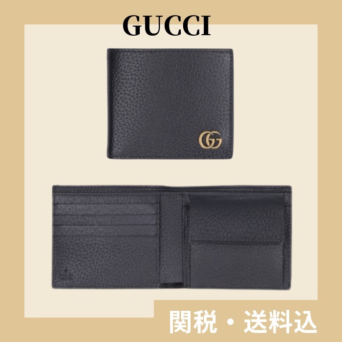 GUCCI マーモント フラップ オーバー ウォレット
