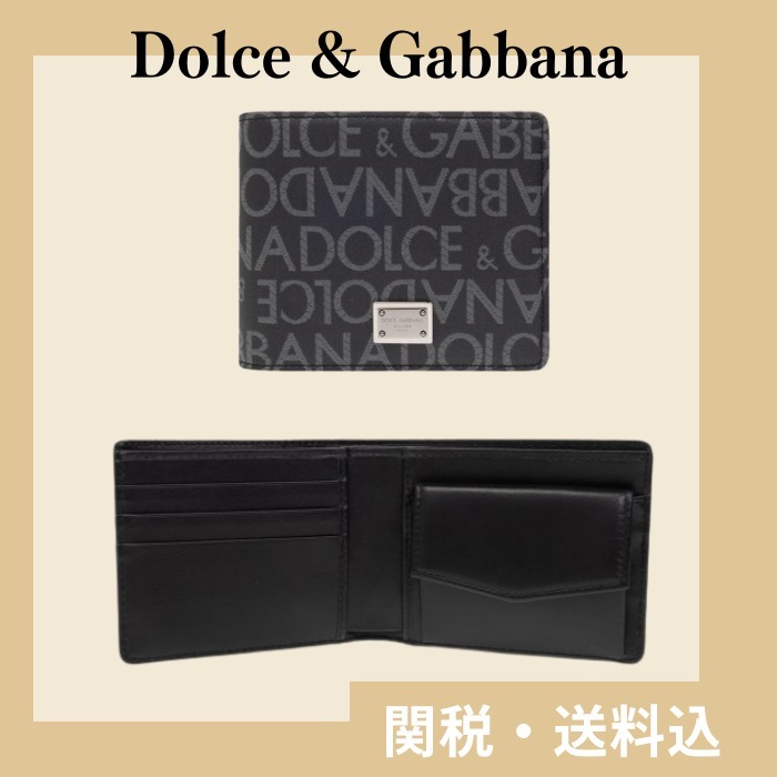 Dolce & Gabbana ロゴプレート 二つ折り財布