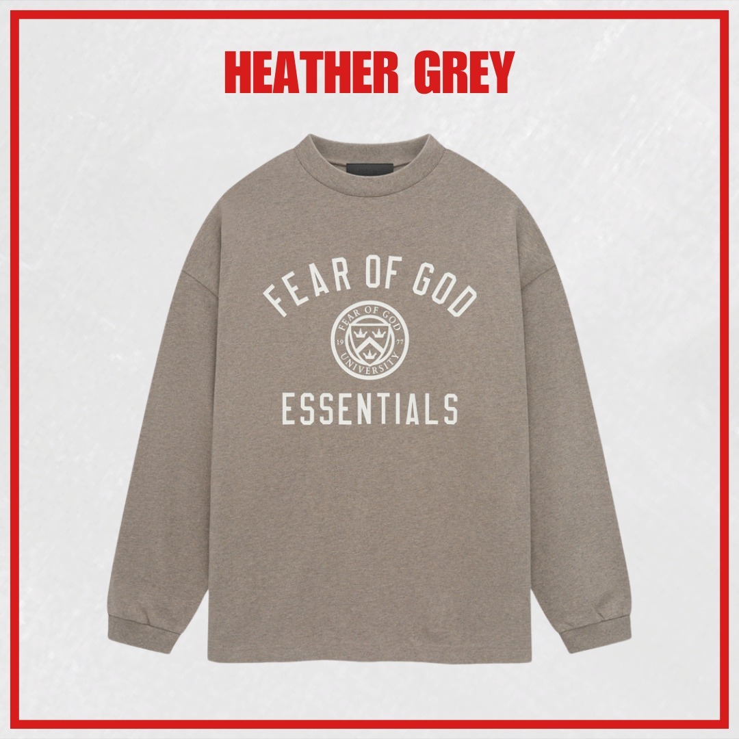 Fear Of God【ESSENTIALS】限定 オリジナル Tシャツ ＊関税込 FEAR OF GOD ESSENTIALS プリント Tシャツ | ブラック | FARFETCH JP