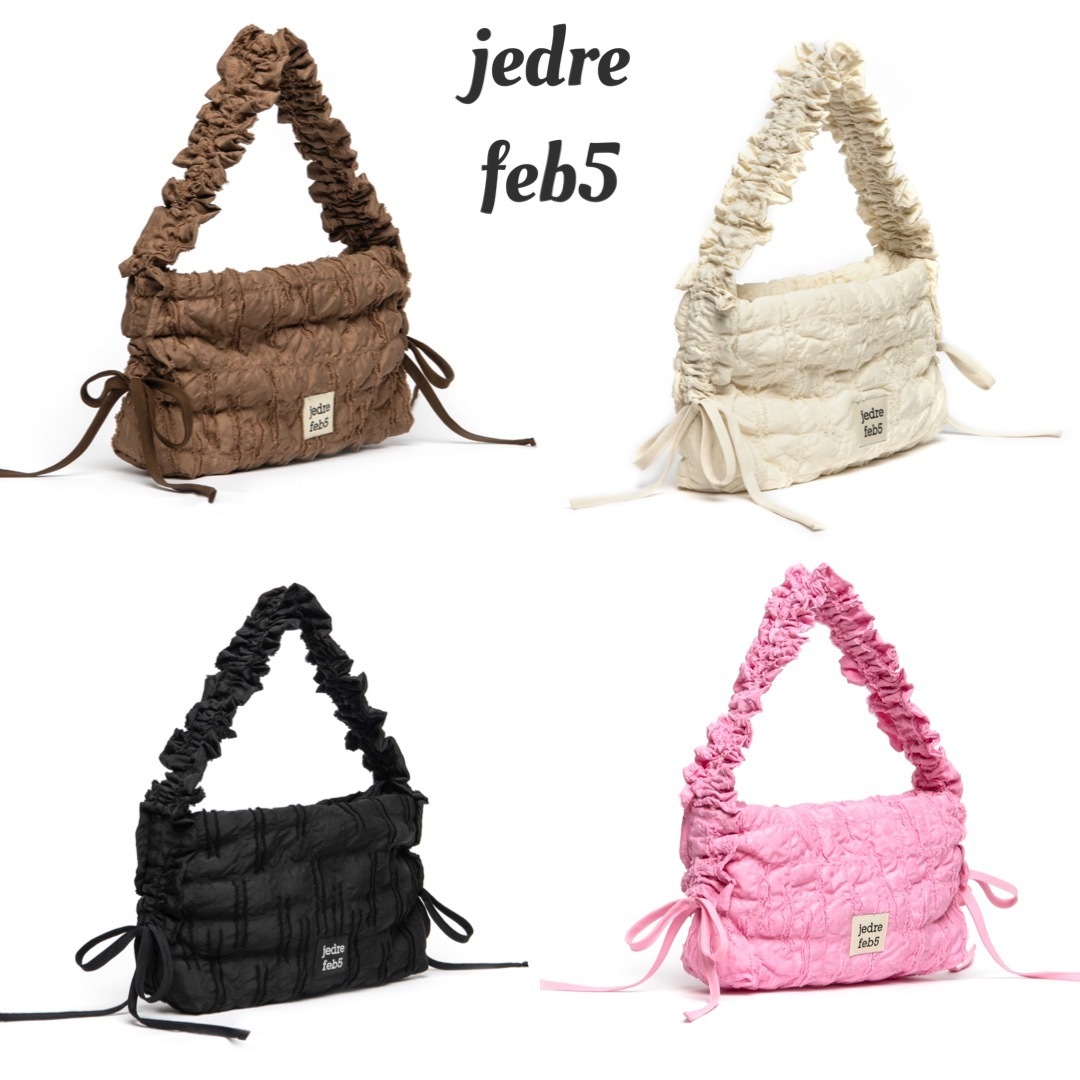 【韓国 JEDREFEB5】Puffer butterfly bag small_ 4colors