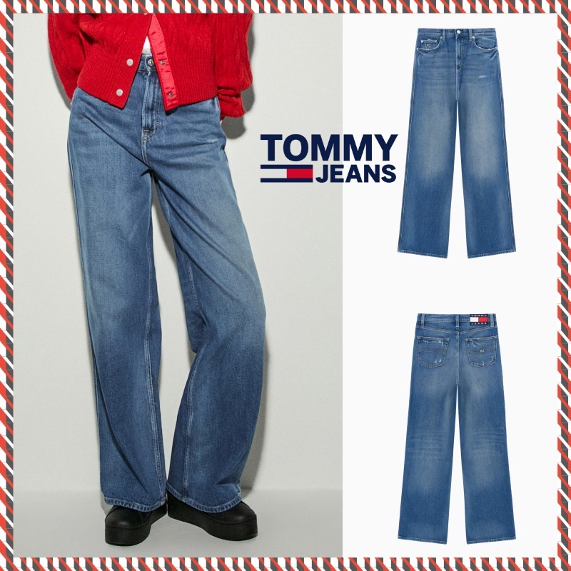 【 JEANS】CLARE WIDE DENIM PANTS