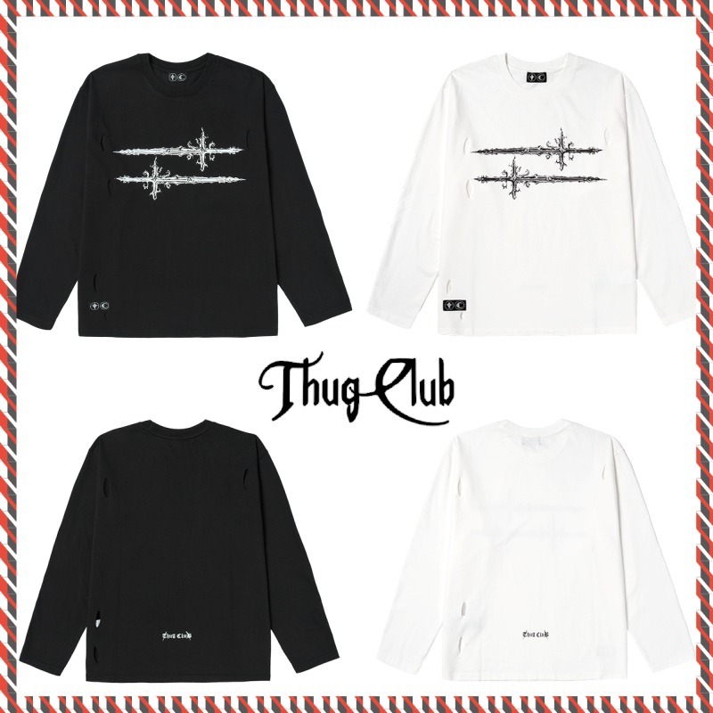 【THUG CLUB】Cross T Long Sleeve