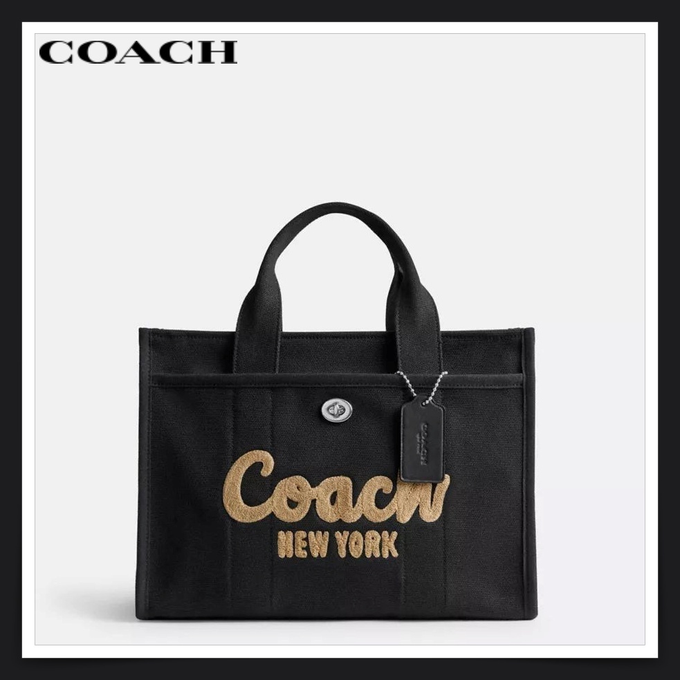 ★COACH★ Cargo Tote Bag34★Black★