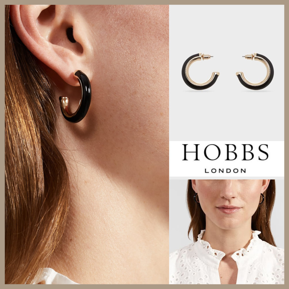 ★Hobbs London★ジェマ フープ イヤリング Gemma Hoop Earrings