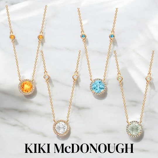 KIKI McDONOUGH★Grace イエロー ゴールド チェーン