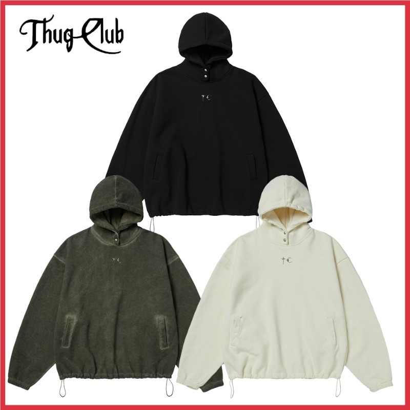 【THUG CLUB】Color Emblem Hoodie フーディ