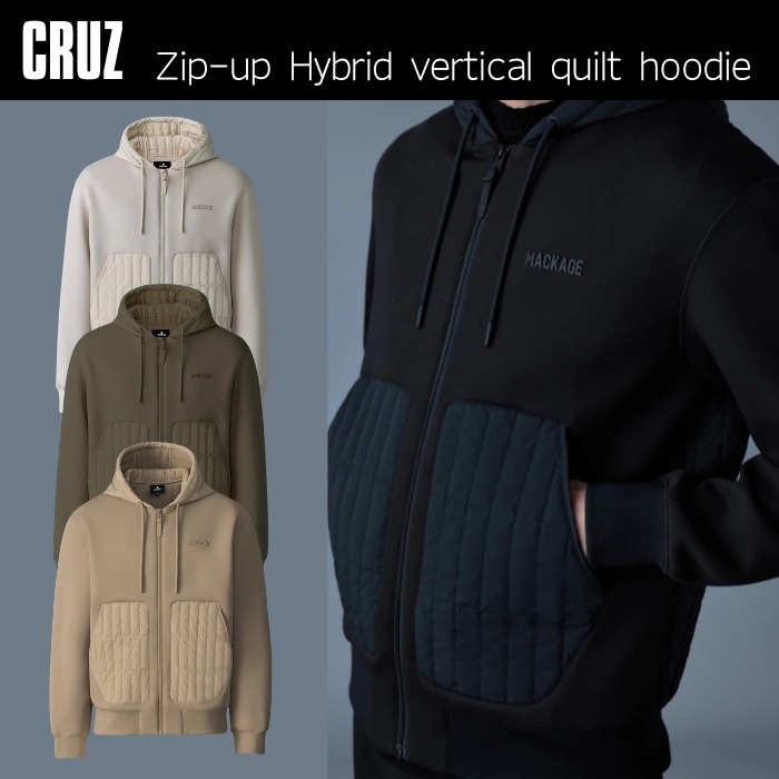 【MACKAGE】CRUZ ジップアップ パーカー