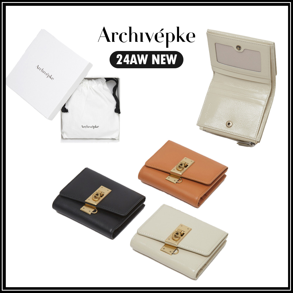 24AW新作ミニ財布【Archivepke 】Clip wallet◆3色