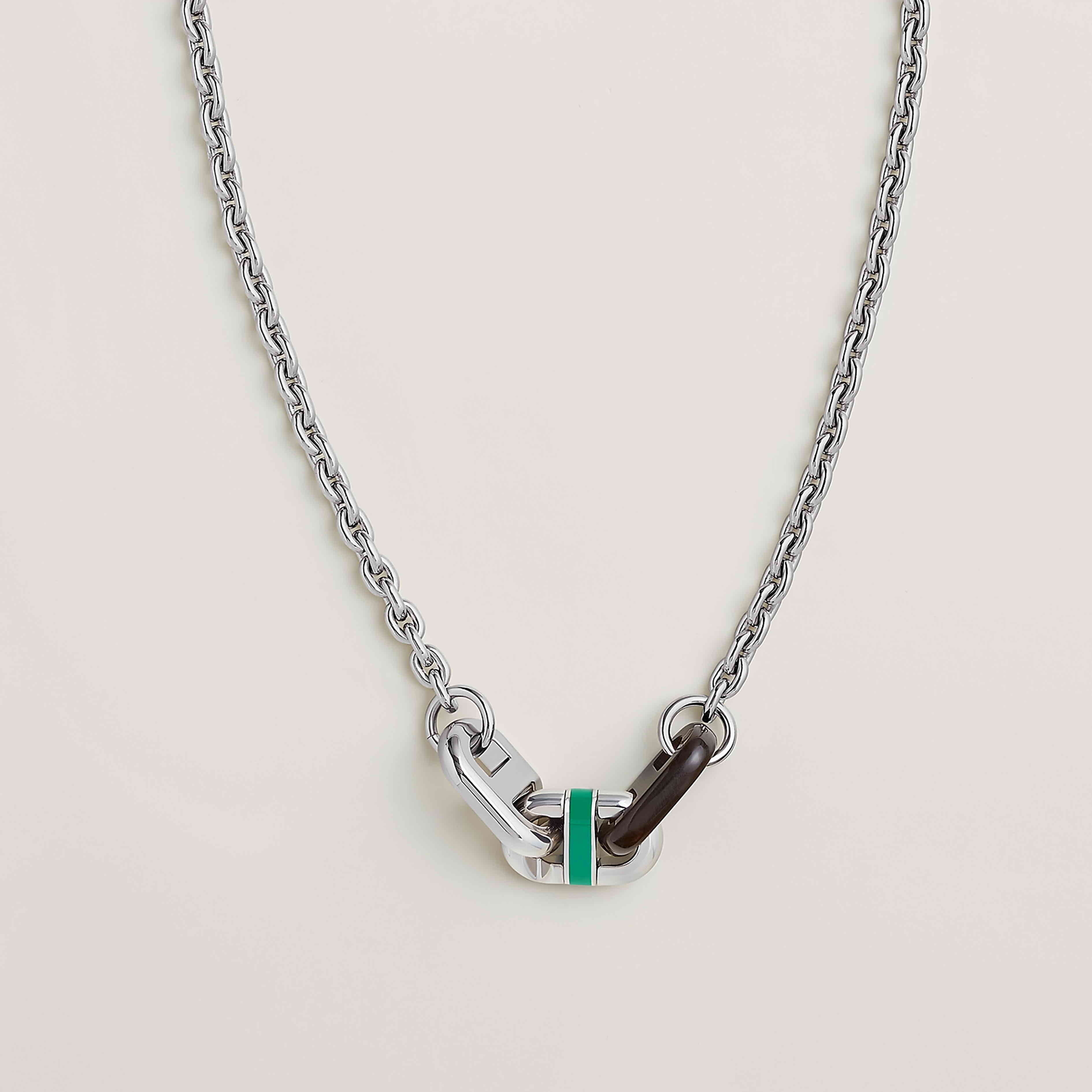 《オシャレで上品♪》HERMES Maillon マイヨン ネックレス
