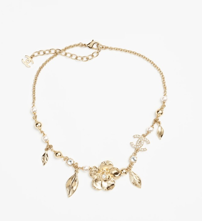 フラワーモチーフが可愛い♪＊CHANEL＊ネックレス ネックレス