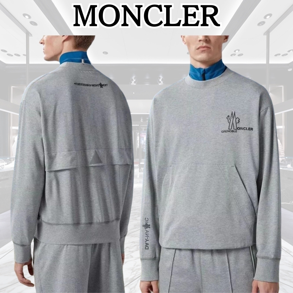MONCLER*ワンランク上の夢をあなたに*グレー スウェットシャツ