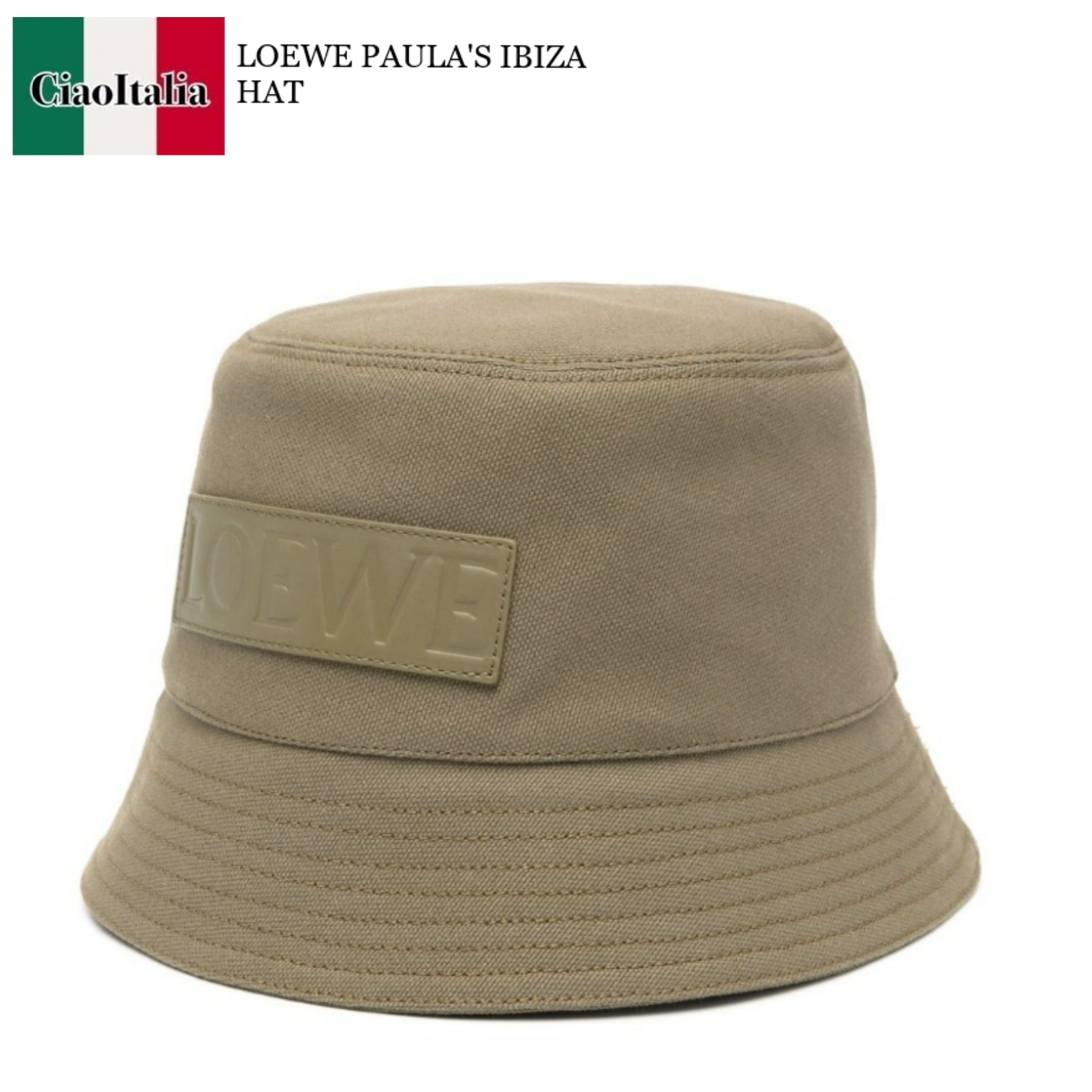 ハット Loewe Paula'S Ibiza Cappello Bucket Con Logo