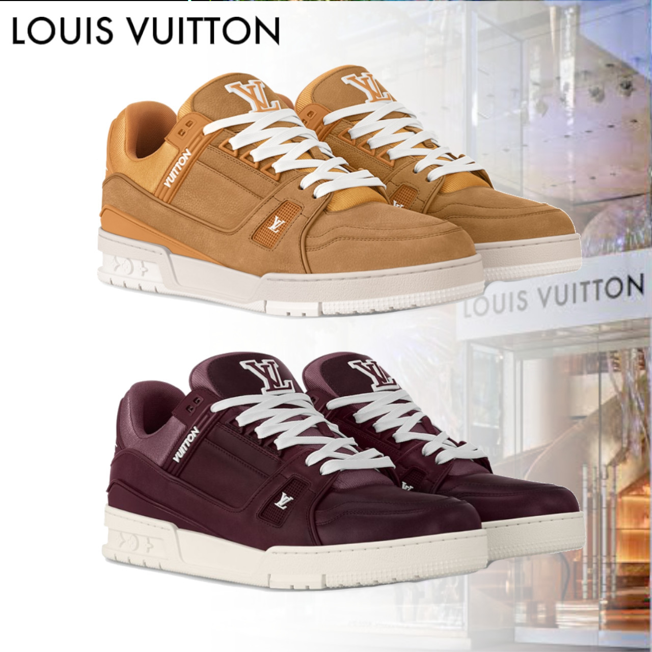 【カジュアルスタイルに◎】LouisVuitton スニーカー