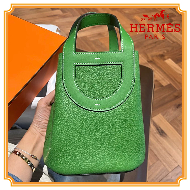 【HERMES】IN THE LOOP インザループ PM 18 Vert Yucca