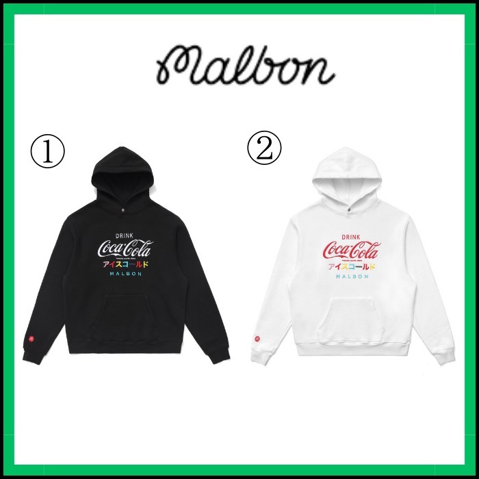 【Malbon Golf】MALBON X COCA COLA ICE COLD HOODIE