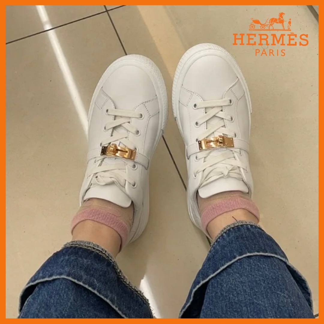 【シンプル＆エレガント♪】 HERMES スニーカー